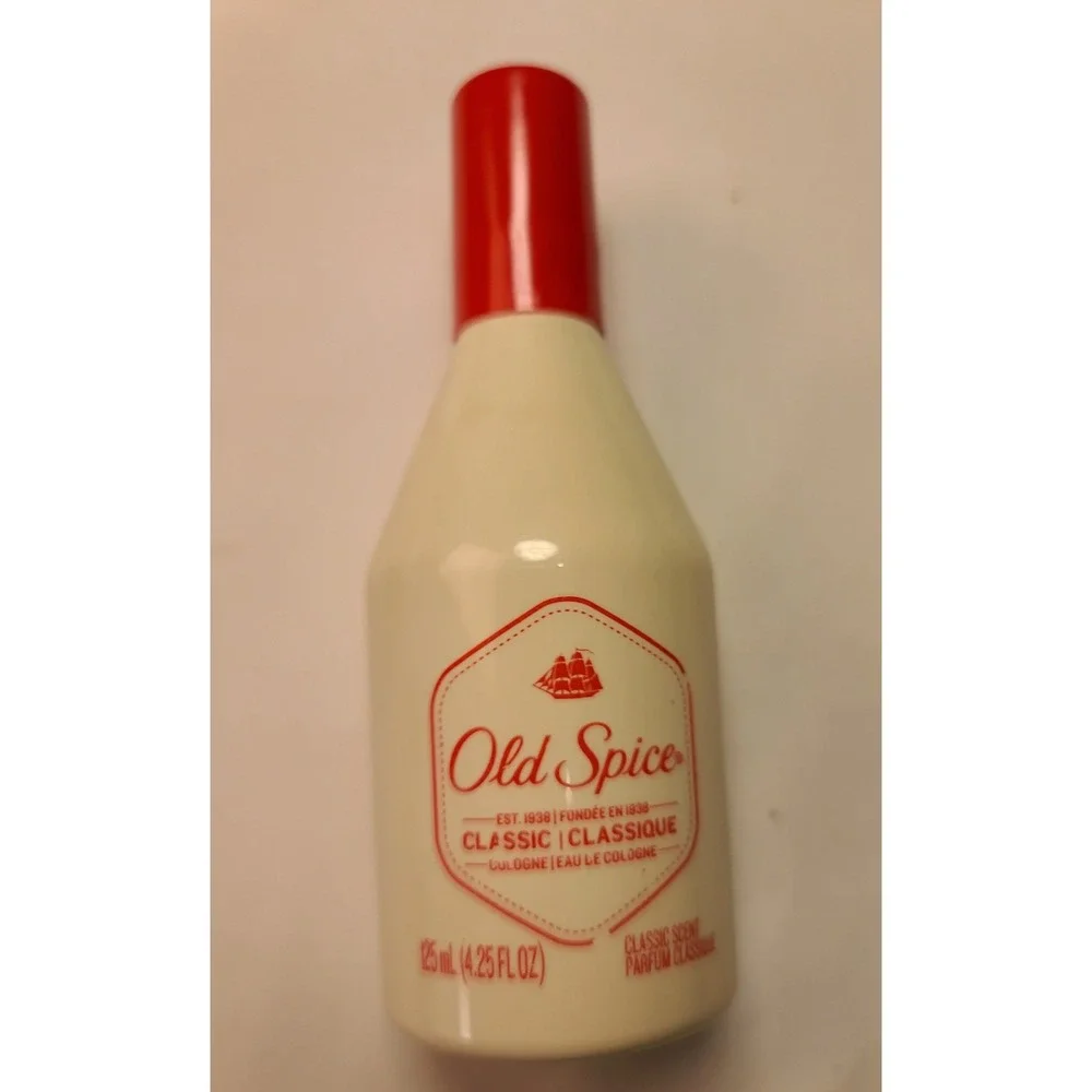Vintage Old Spice Original After Shave and Cologne 4 Bottle Set 1997 Classic